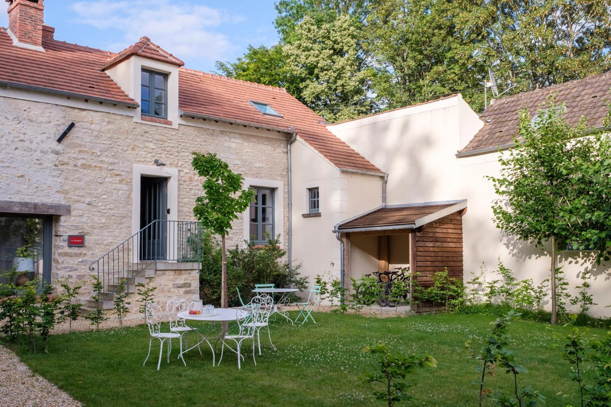 Le Domaine De Courances - Pierres D'Histoire Villa Luaran gambar