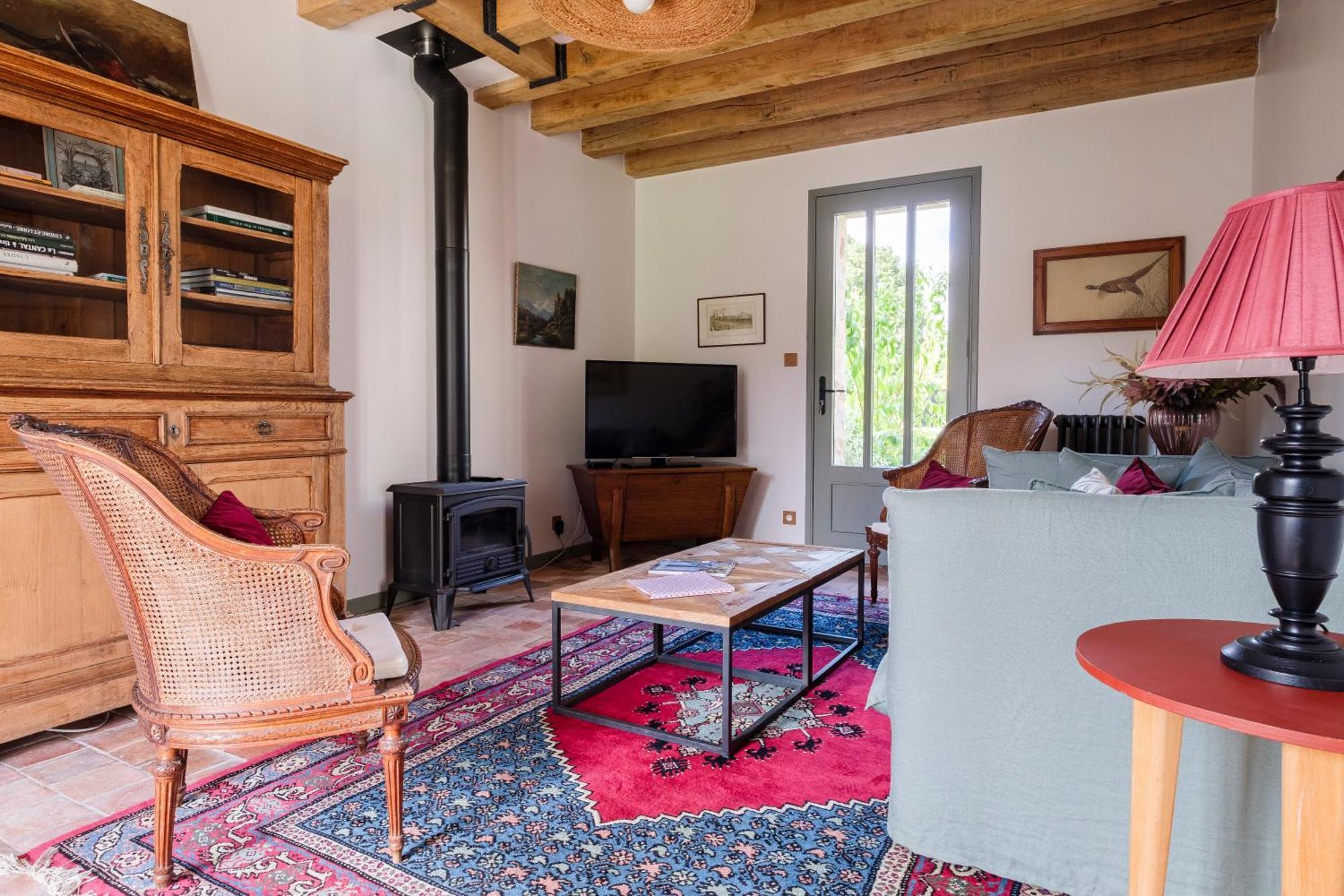 Le Domaine De Courances - Pierres D'Histoire Villa Luaran gambar